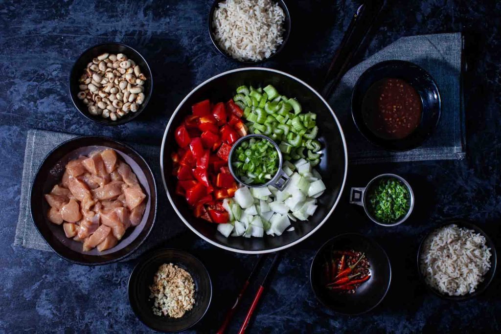 Kung Pao chicken ingredients